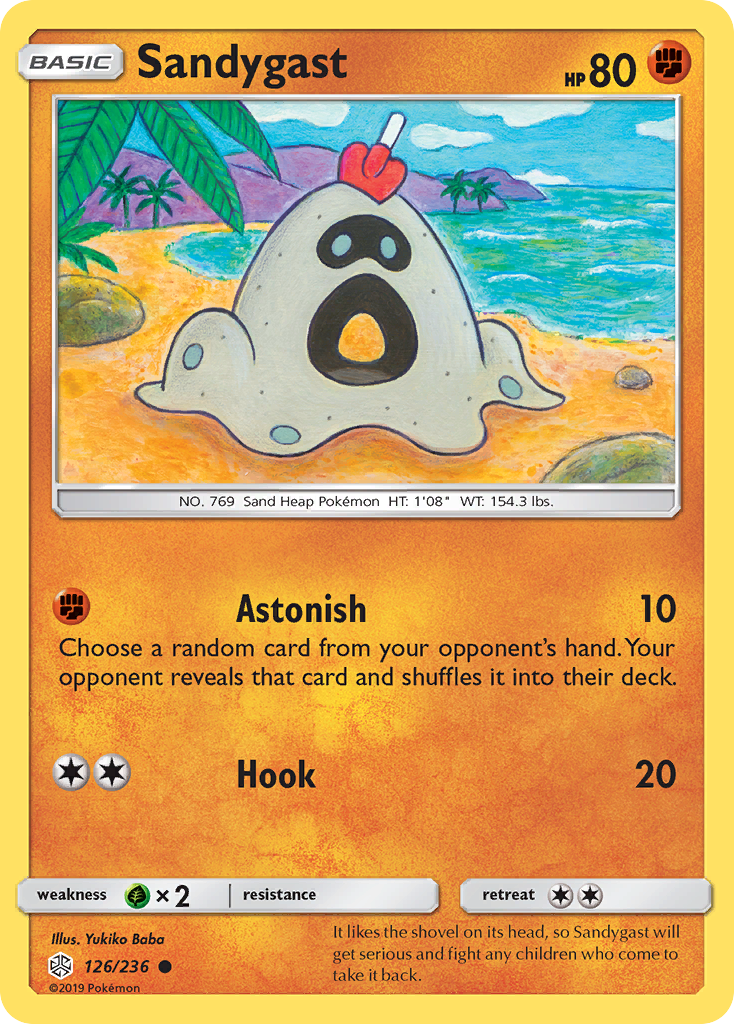 Sandygast (126/236) [Sun & Moon: Cosmic Eclipse] | Tabernacle Games