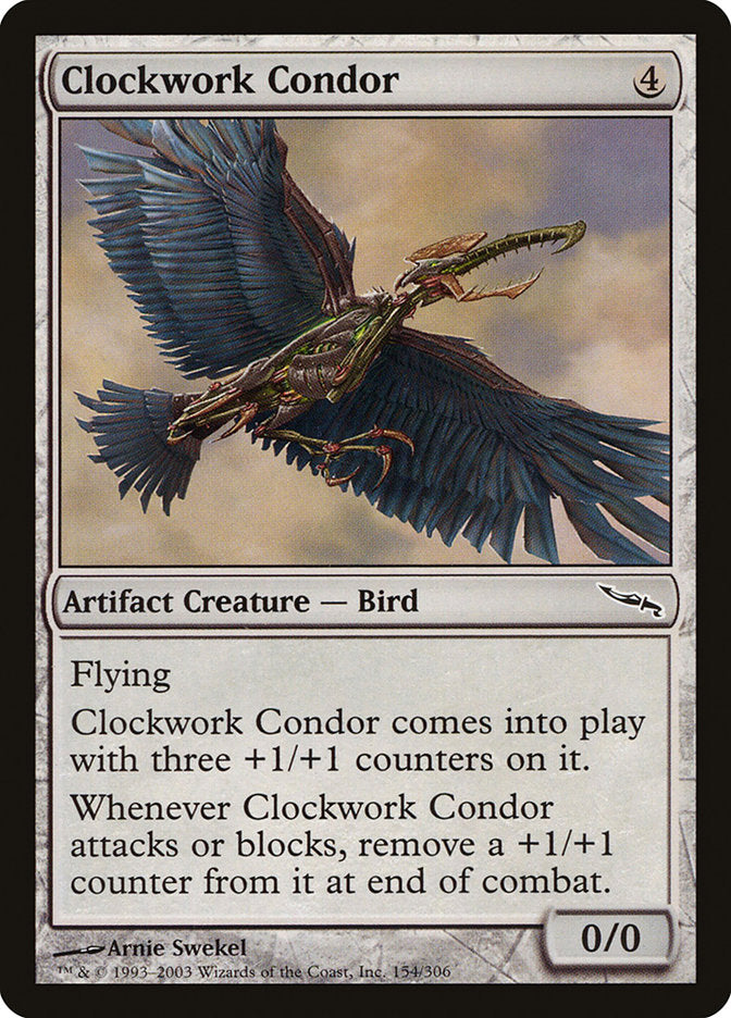Clockwork Condor [Mirrodin] | Tabernacle Games