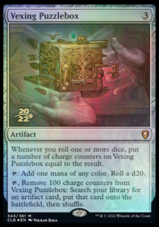 Vexing Puzzlebox [Commander Legends: Battle for Baldur's Gate Prerelease Promos] | Tabernacle Games