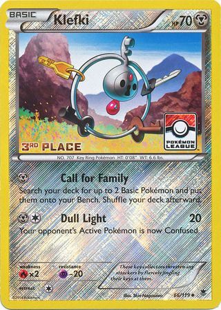 Klefki (66/119) (League Promo 3rd Place) [XY: Phantom Forces] | Tabernacle Games