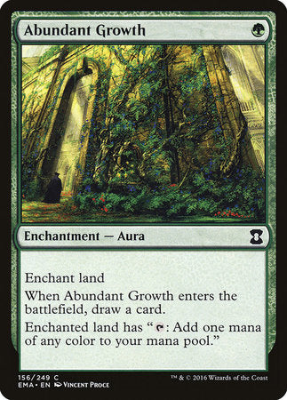 Abundant Growth [Eternal Masters] | Tabernacle Games