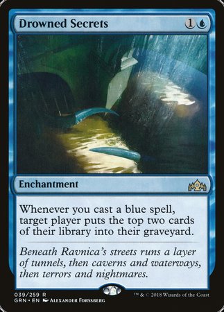 Drowned Secrets [Guilds of Ravnica] | Tabernacle Games