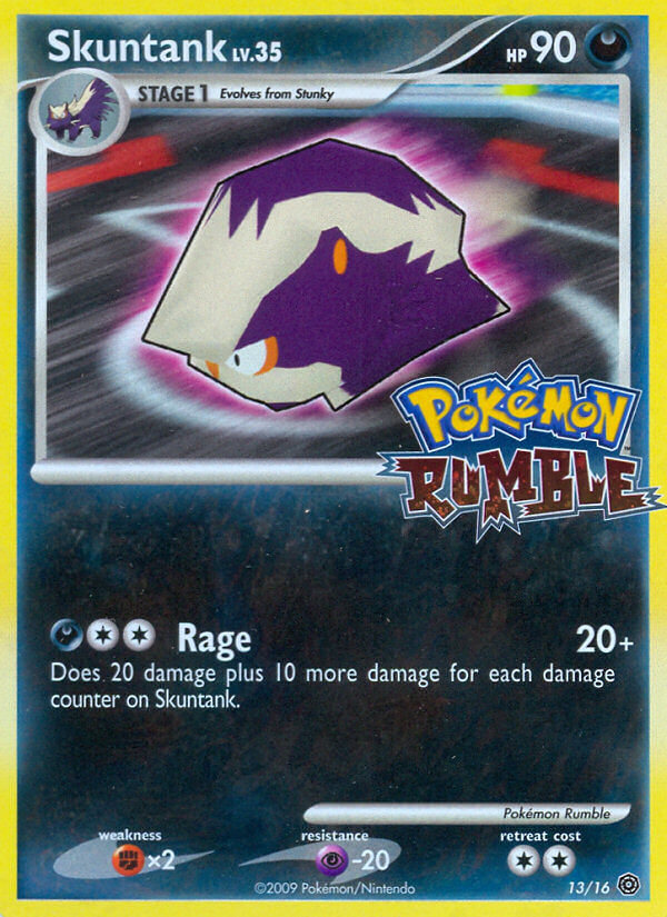 Skuntank (13/16) [Pokémon Rumble] | Tabernacle Games