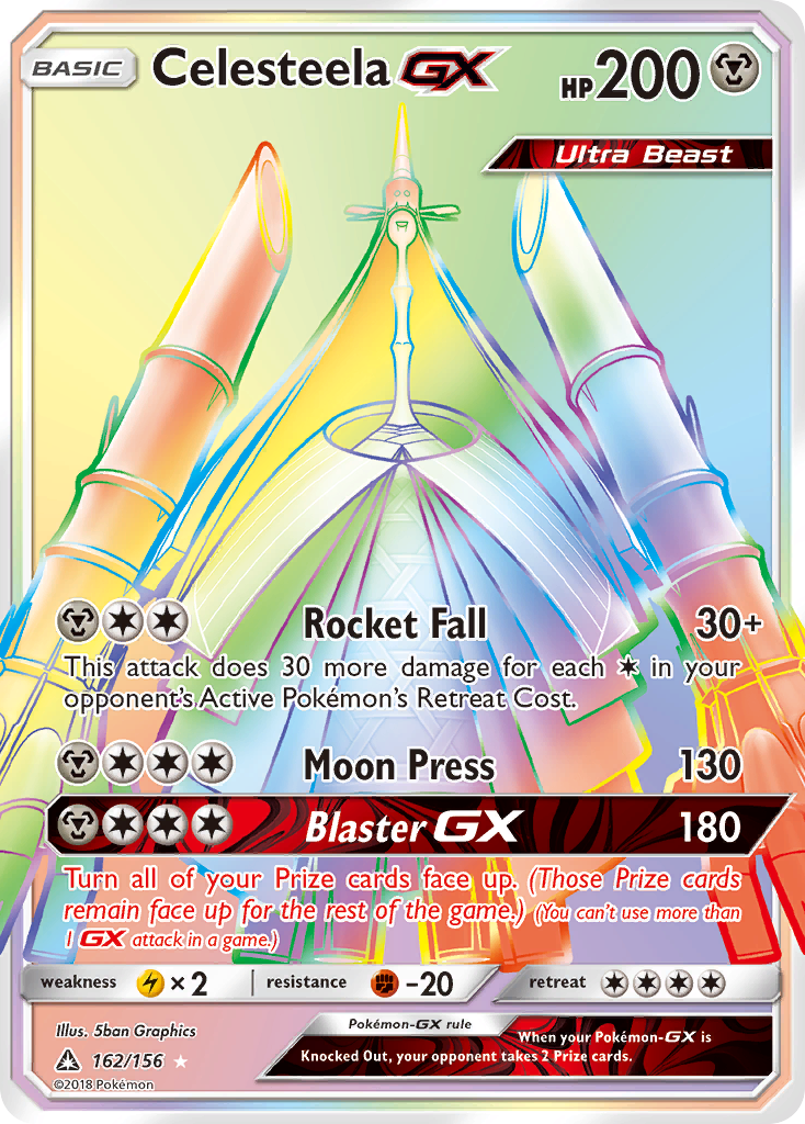 Celesteela GX (162/156) [Sun & Moon: Ultra Prism] | Tabernacle Games