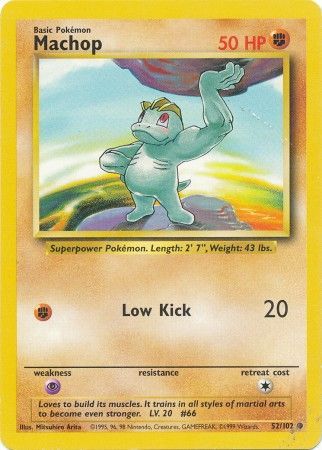 Machop (52/102) [Base Set Unlimited] | Tabernacle Games