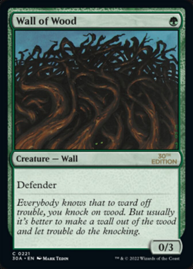 Wall of Wood [30th Anniversary Edition] | Tabernacle Games