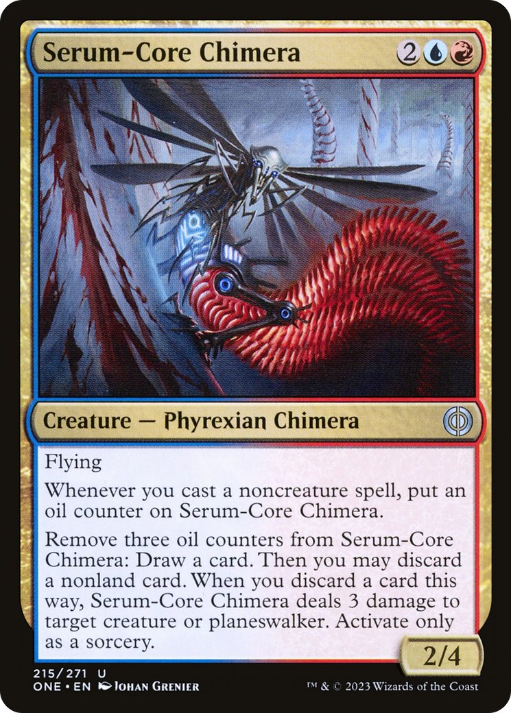 Serum-Core Chimera [Phyrexia: All Will Be One] | Tabernacle Games