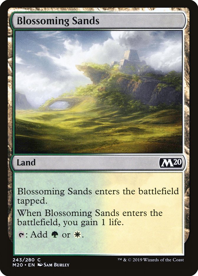 Blossoming Sands [Core Set 2020] | Tabernacle Games