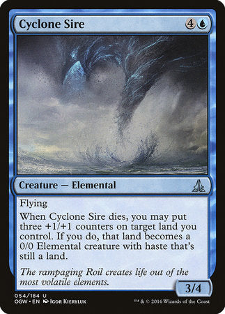 Cyclone Sire [Oath of the Gatewatch] | Tabernacle Games