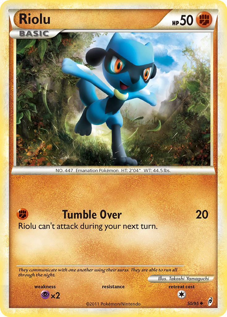 Riolu (50/95) [HeartGold & SoulSilver: Call of Legends] | Tabernacle Games