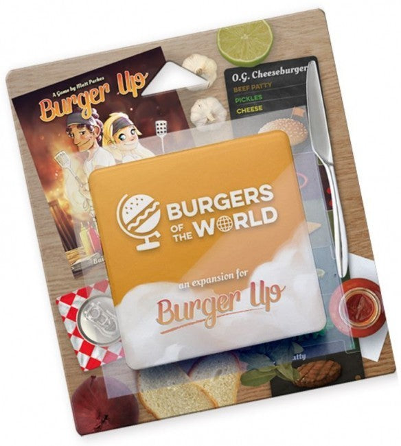 Burger Up Burgers of the World Expansion | Tabernacle Games