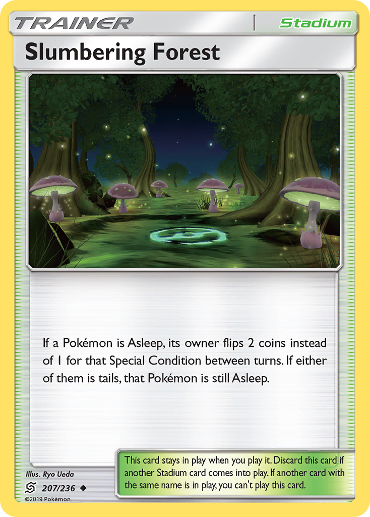 Slumbering Forest (207/236) [Sun & Moon: Unified Minds] | Tabernacle Games