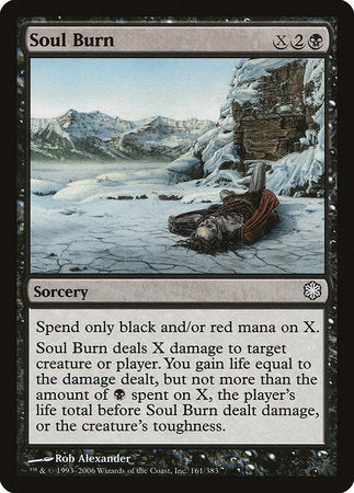 Soul Burn [Coldsnap Theme Decks] | Tabernacle Games