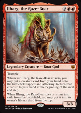 Ilharg, the Raze-Boar [War of the Spark] | Tabernacle Games