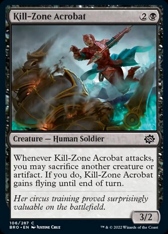 Kill-Zone Acrobat [The Brothers' War] | Tabernacle Games