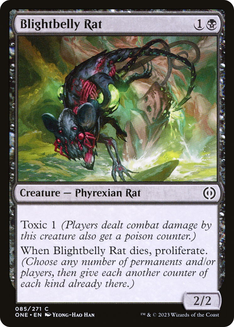 Blightbelly Rat [Phyrexia: All Will Be One] | Tabernacle Games