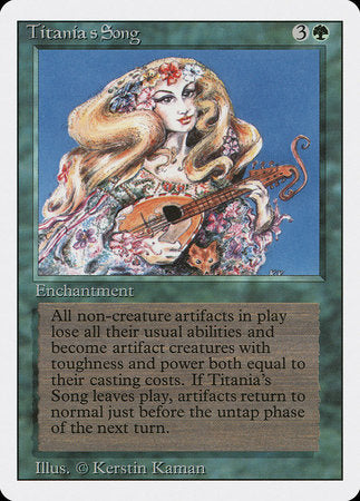 Titania's Song [Revised Edition] | Tabernacle Games