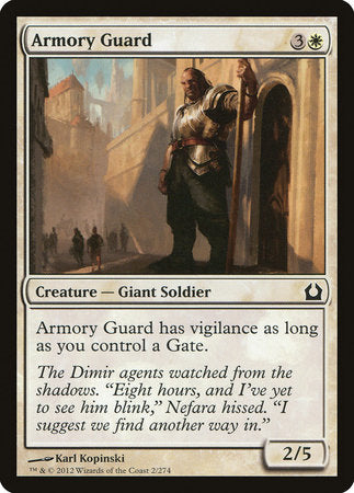 Armory Guard [Return to Ravnica] | Tabernacle Games