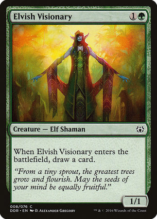 Elvish Visionary [Duel Decks: Nissa vs. Ob Nixilis] | Tabernacle Games