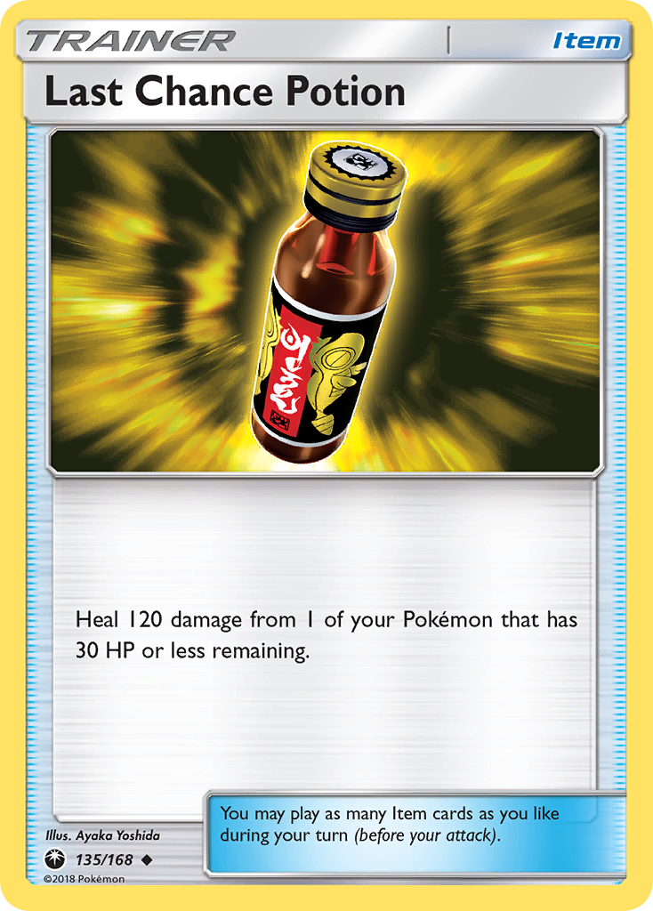 Last Chance Potion (135/168) [Sun & Moon: Celestial Storm] | Tabernacle Games