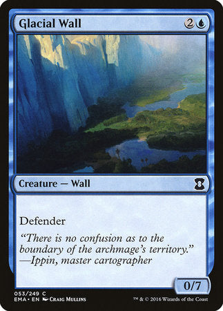 Glacial Wall [Eternal Masters] | Tabernacle Games