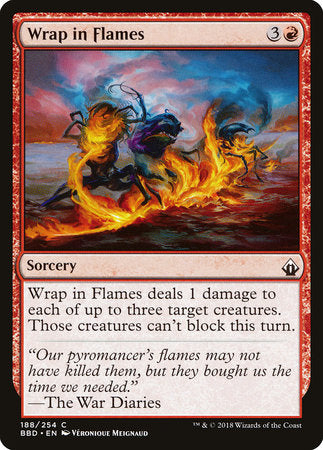 Wrap in Flames [Battlebond] | Tabernacle Games