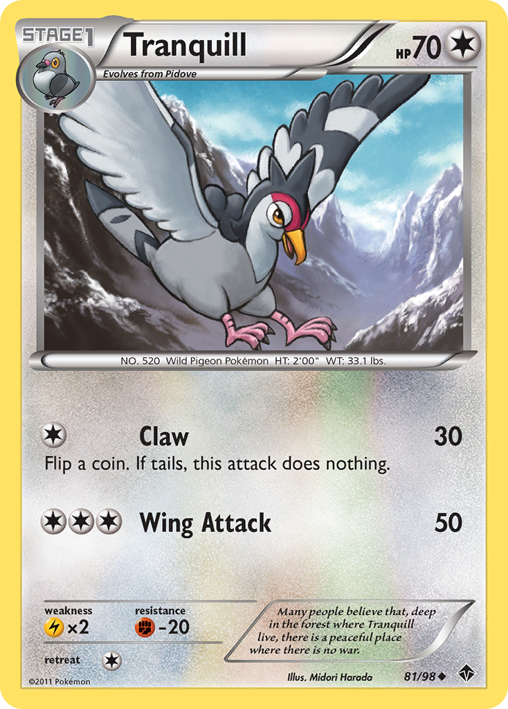 Tranquill (81/98) [Black & White: Emerging Powers] | Tabernacle Games