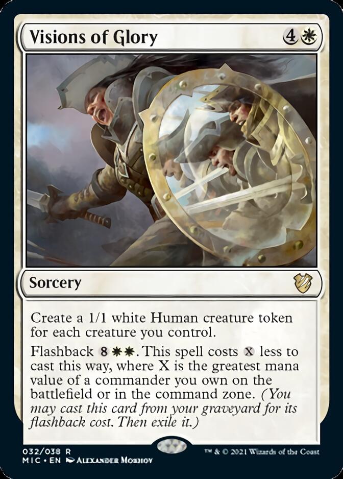 Visions of Glory [Innistrad: Midnight Hunt Commander] | Tabernacle Games