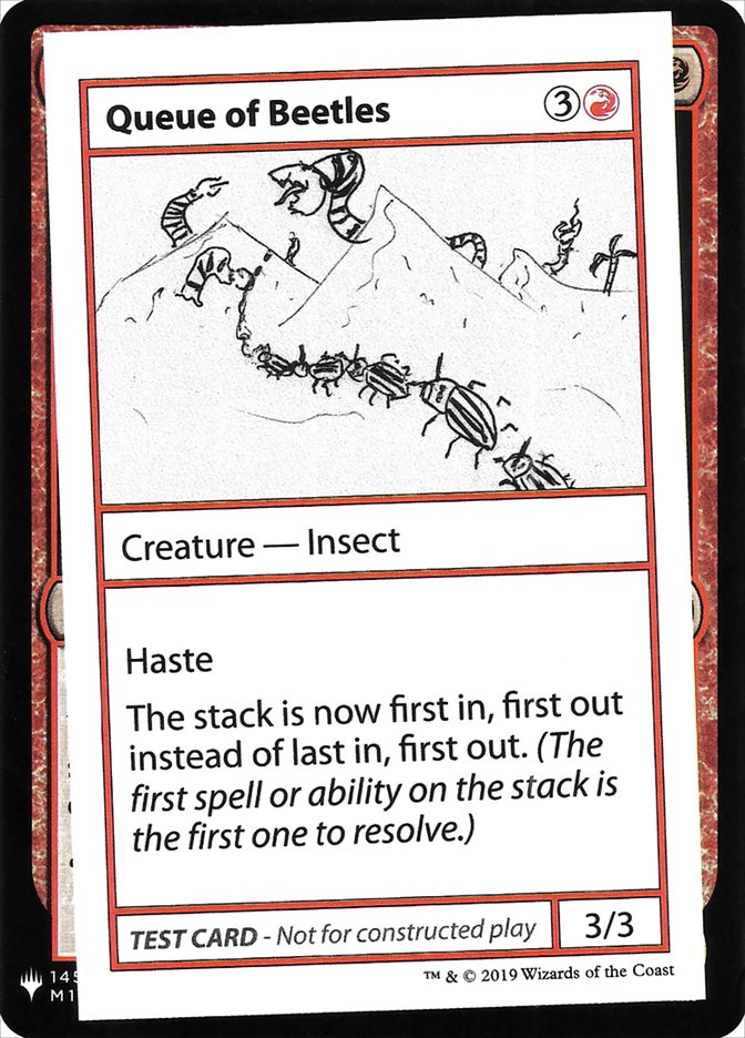 Queue of Beetles [Mystery Booster Playtest Cards] | Tabernacle Games