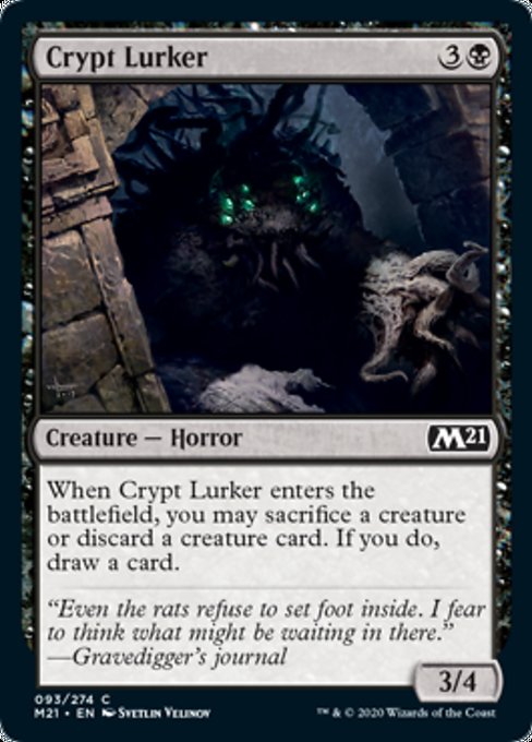 Crypt Lurker [Core Set 2021] | Tabernacle Games