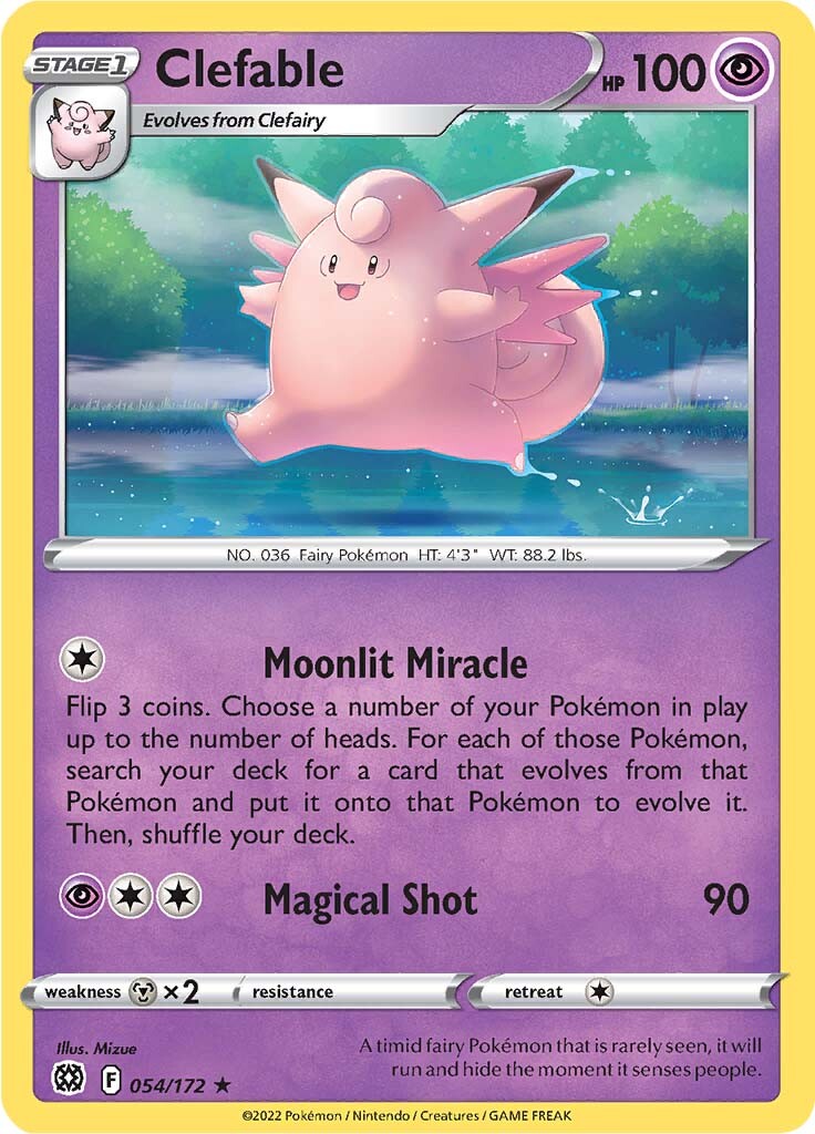 Clefable (054/172) [Sword & Shield: Brilliant Stars] | Tabernacle Games