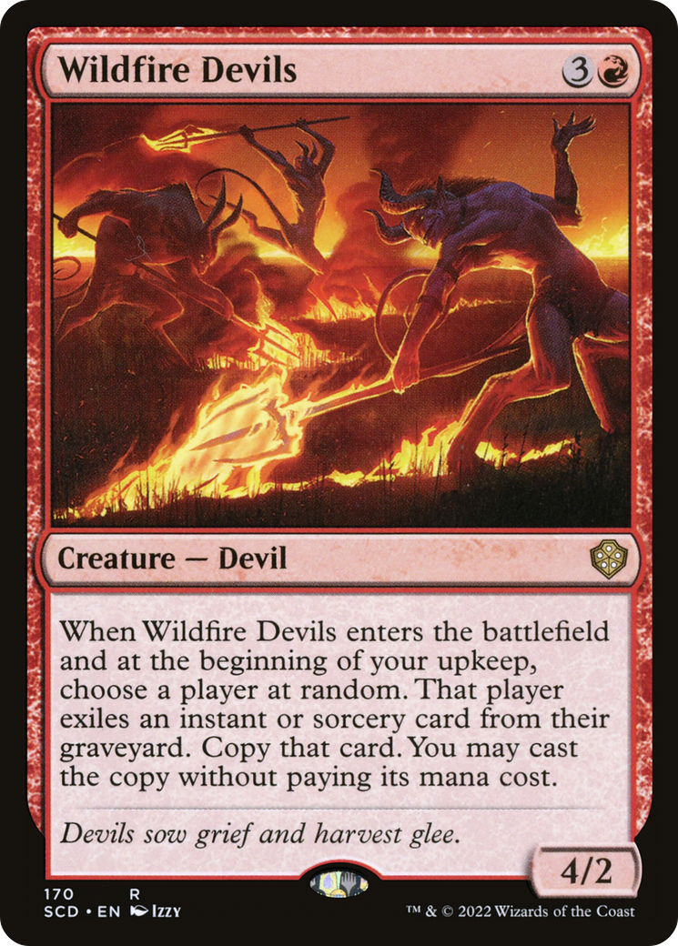 Wildfire Devils [Starter Commander Decks] | Tabernacle Games