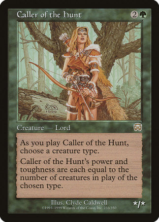 Caller of the Hunt [Mercadian Masques] | Tabernacle Games