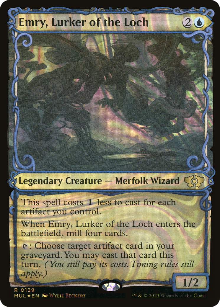 Emry, Lurker of the Loch (Halo Foil) [Multiverse Legends] | Tabernacle Games