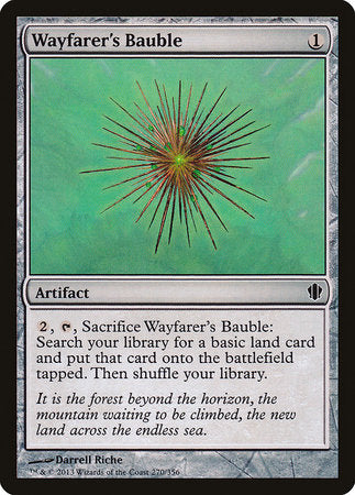 Wayfarer's Bauble [Commander 2013] | Tabernacle Games