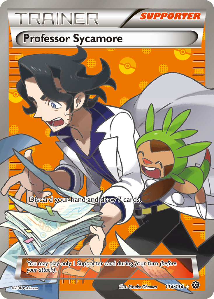 Professor Sycamore (114/114) [XY: Steam Siege] | Tabernacle Games
