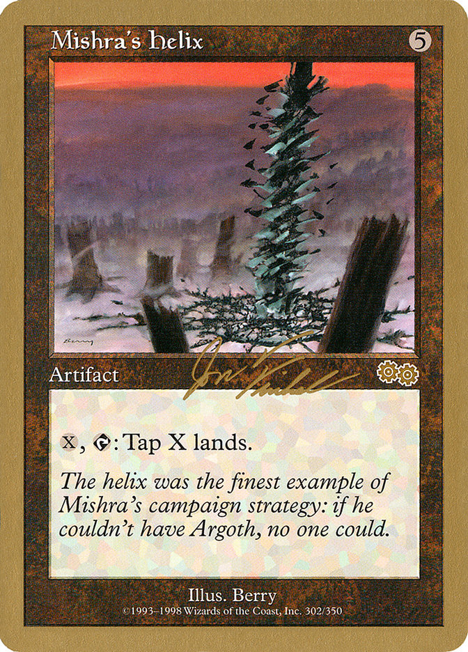 Mishra's Helix (Jon Finkel) [World Championship Decks 2000] | Tabernacle Games