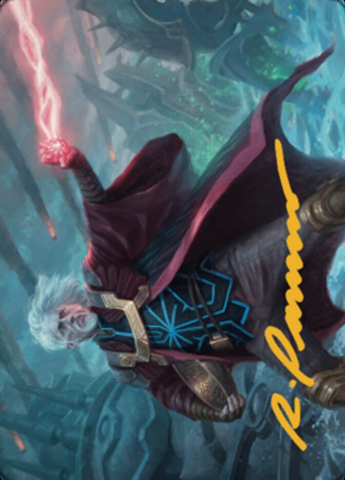 Urza, Lord Protector Art Card (Gold-Stamped Signature) [The Brothers' War Art Series] | Tabernacle Games