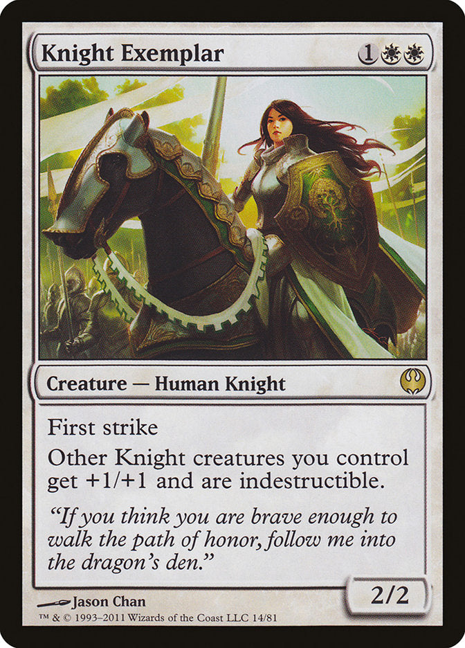 Knight Exemplar [Duel Decks: Knights vs. Dragons] | Tabernacle Games