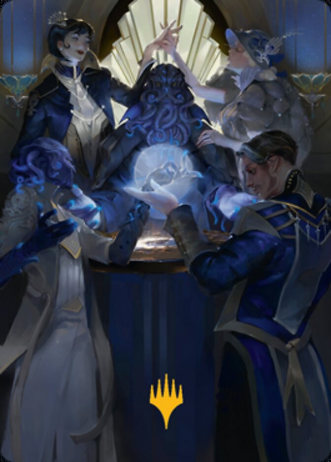 Obscura Ascendancy Art Card (Gold-Stamped Signature) [Streets of New Capenna Art Series] | Tabernacle Games