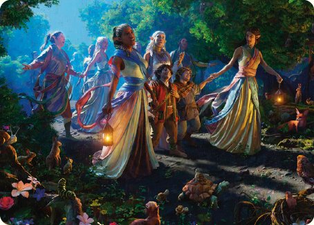 Realm Seekers Art Card [The Lord of the Rings: Tales of Middle-earth Art Series] | Tabernacle Games