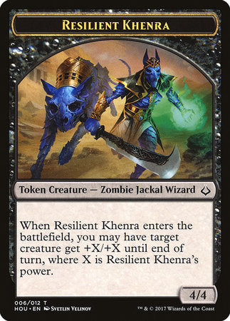 Resilient Khenra Token [Hour of Devastation Tokens] | Tabernacle Games