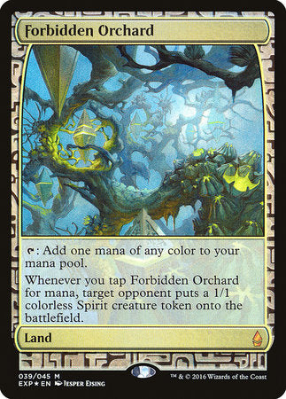 Forbidden Orchard [Zendikar Expeditions] | Tabernacle Games