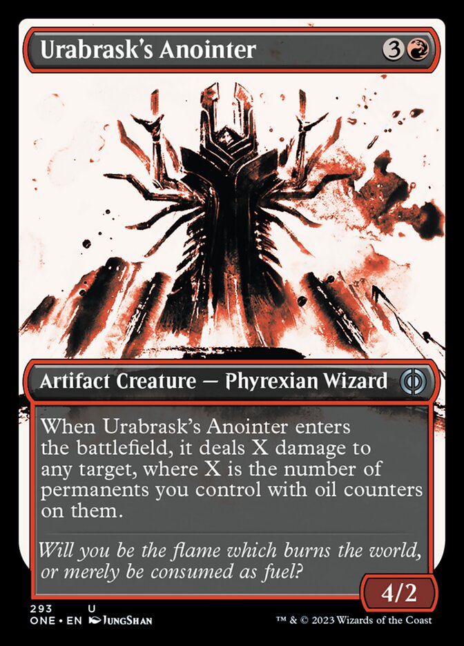 Urabrask's Anointer (Showcase Ichor) [Phyrexia: All Will Be One] | Tabernacle Games