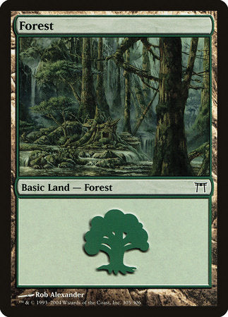 Forest (305) [Champions of Kamigawa] | Tabernacle Games