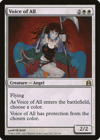 Voice of All [Commander 2011] | Tabernacle Games