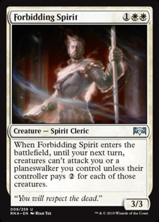 Forbidding Spirit [Ravnica Allegiance] | Tabernacle Games