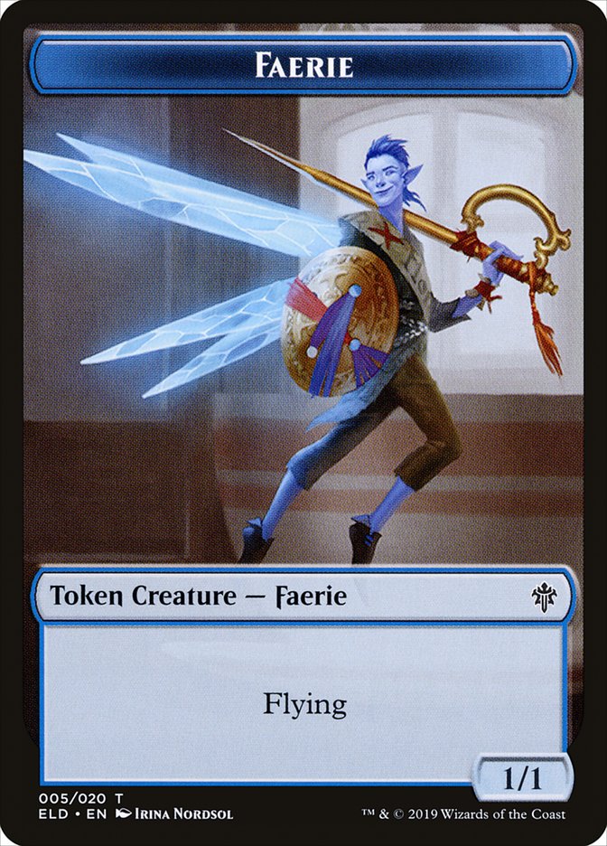 Faerie [Throne of Eldraine Tokens] | Tabernacle Games