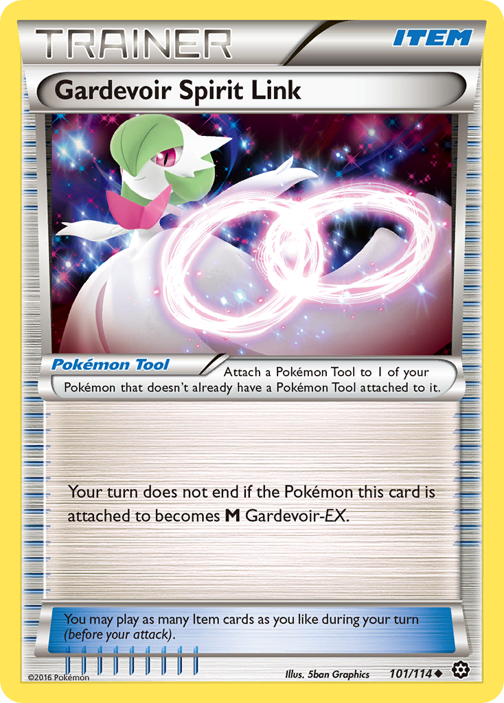 Gardevoir Spirit Link (101/114) [XY: Steam Siege] | Tabernacle Games