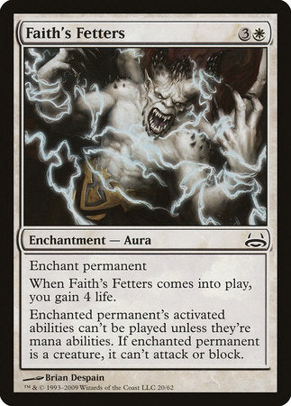 Faith's Fetters [Duel Decks: Divine vs. Demonic] | Tabernacle Games